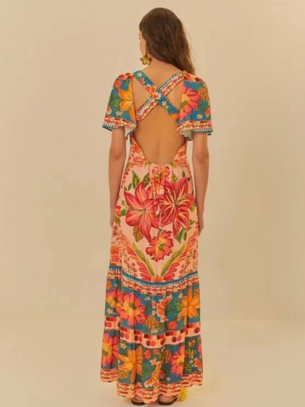 NWT FARM RIO DRESS  SIZE EXTRA LARGE PACK5525 7 6 SJ SH - Picture 2 of 6